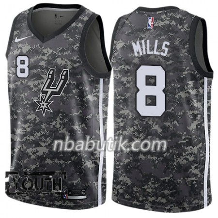 NBA Børn Trøje San Antonio Spurs Patty Mills 8 Nike City Edition Sort Swingman NBA Børn Trøje San Antonio Spurs Patty Mills 8 Nike City Edition Sort Swingman